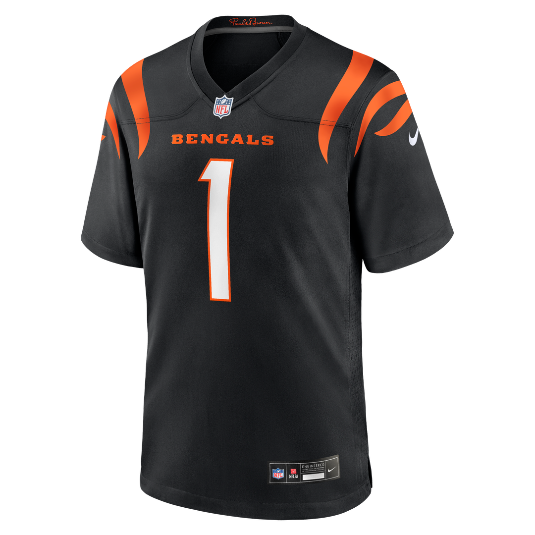 Ja'Marr Chase Cincinnati Bengals Nike Game Jersey - Black