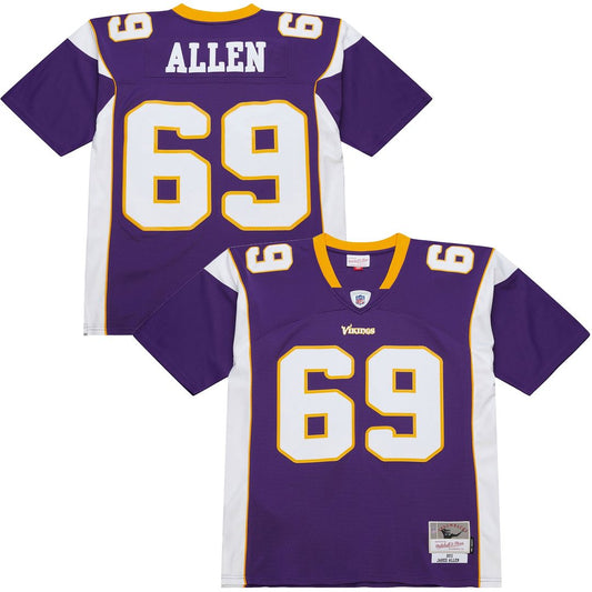 Jared Allen Minnesota Vikings Mitchell & Ness 2011 Legacy Replica Jersey - Purple