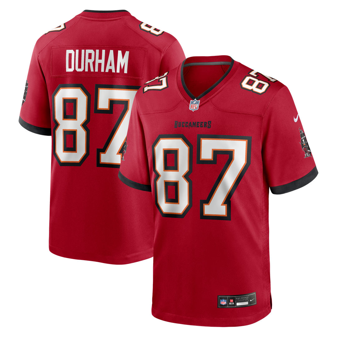Payne Durham Tampa Bay Buccaneers Nike  Game Jersey -  Red