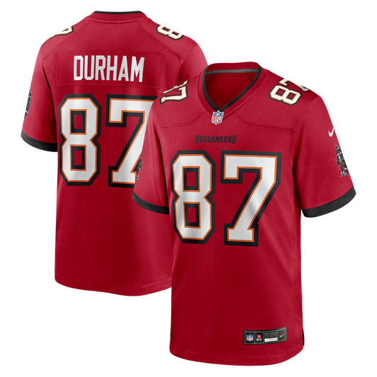 Payne Durham Tampa Bay Buccaneers Nike  Game Jersey -  Red