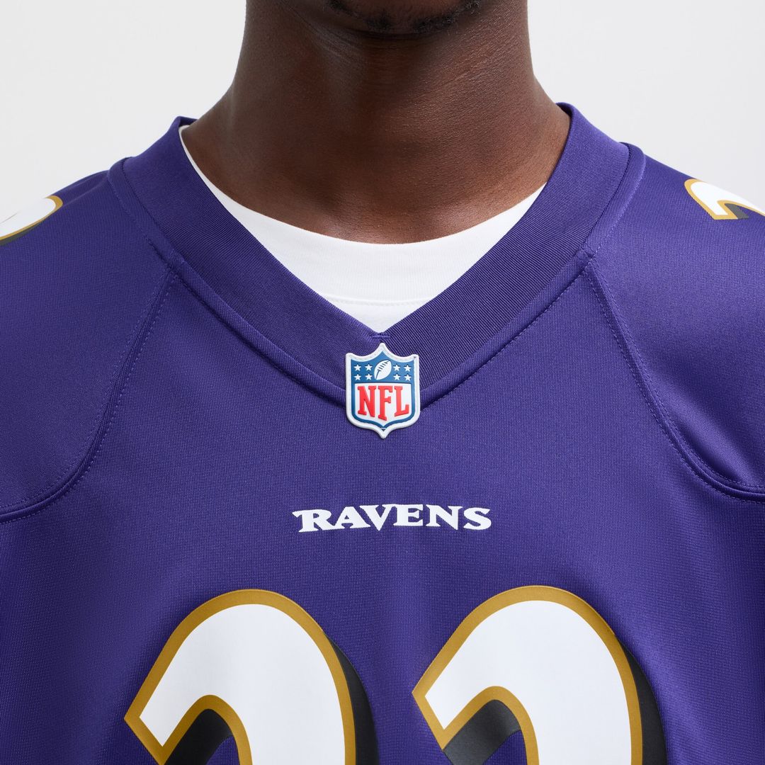 Derrick Henry Baltimore Ravens Nike Game Player Jersey - Purple