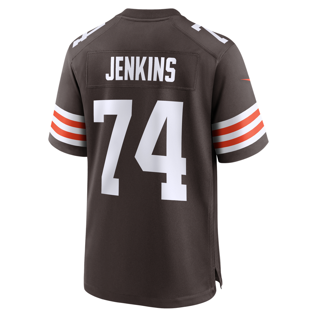 Elgton Jenkins Cleveland Browns Nike Team Game Jersey -  Brown