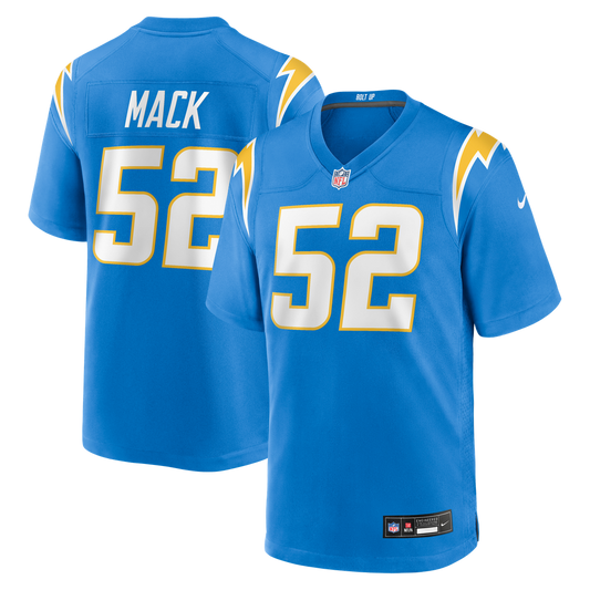 Khalil Mack Los Angeles Chargers Nike Game Jersey - Powder Blue