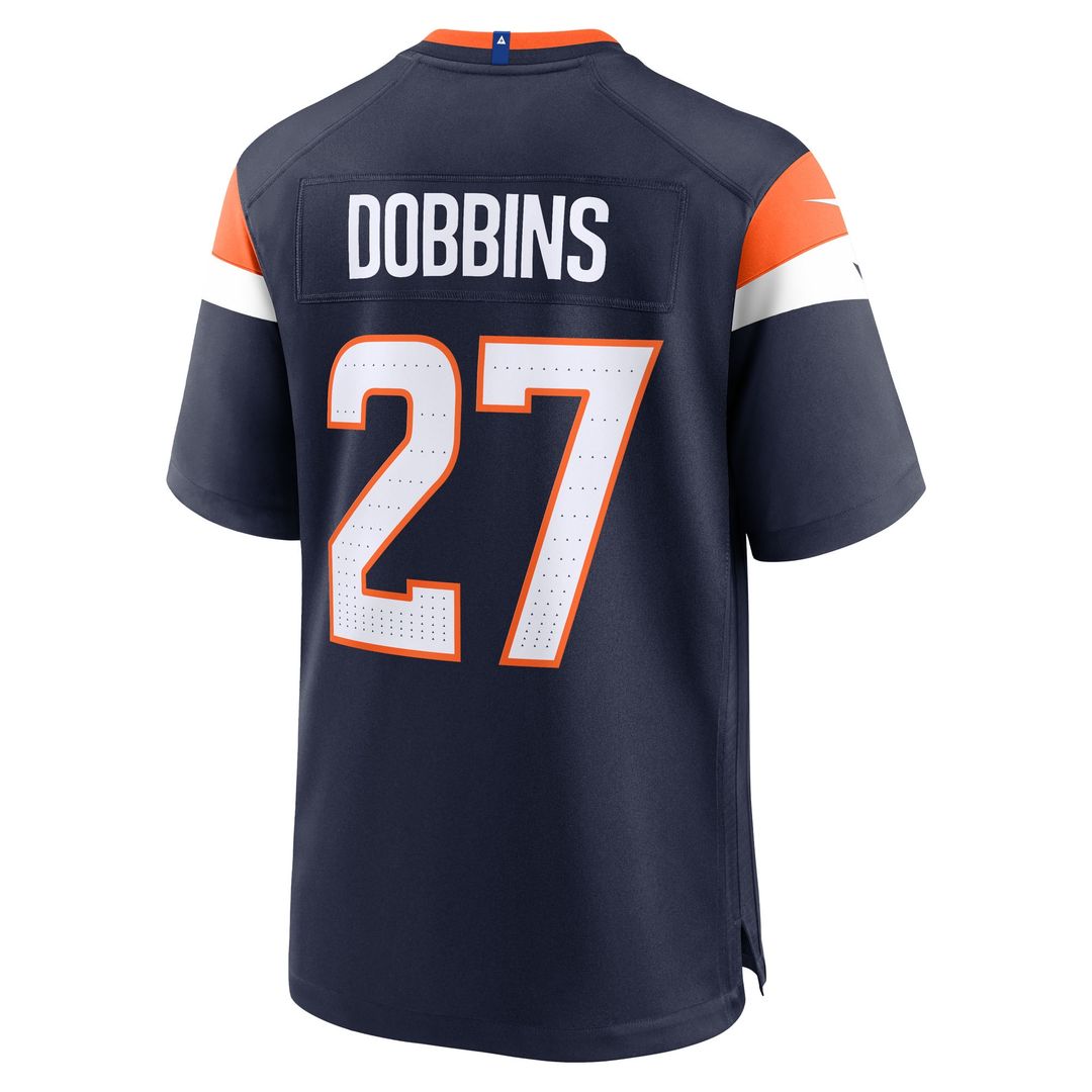 J.K. Dobbins Denver Broncos Nike Team Game Jersey -  Orange
