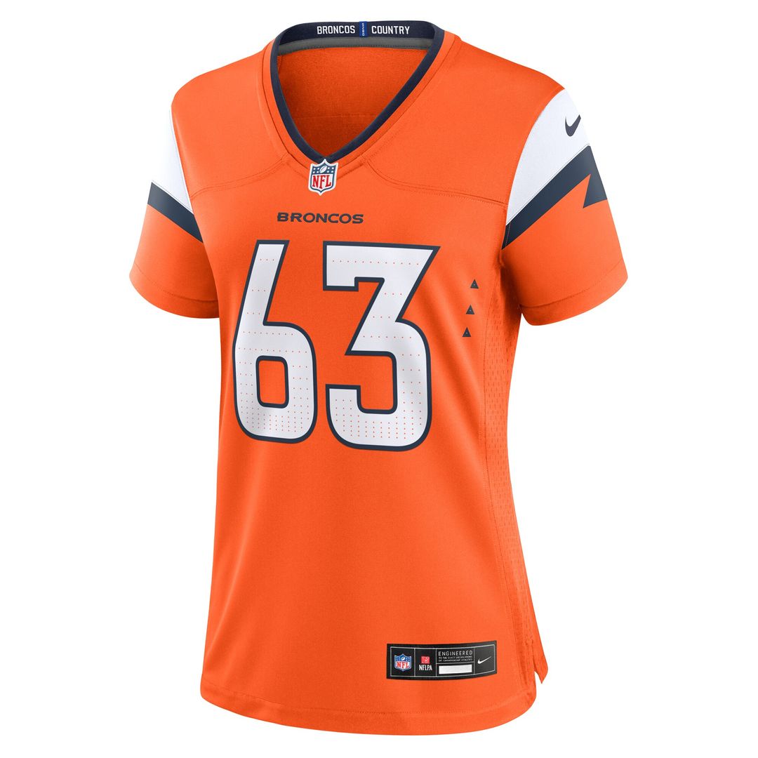 Alex Palczewski Denver Broncos Nike Women's Team Game Jersey -  Orange