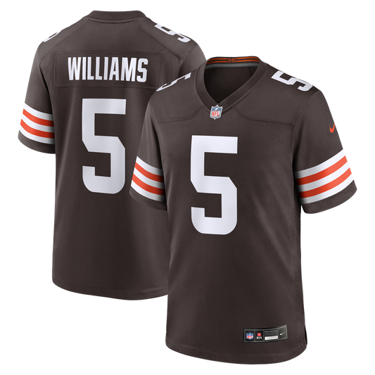 Quincy Williams Cleveland Browns Nike Team Game Jersey -  Brown