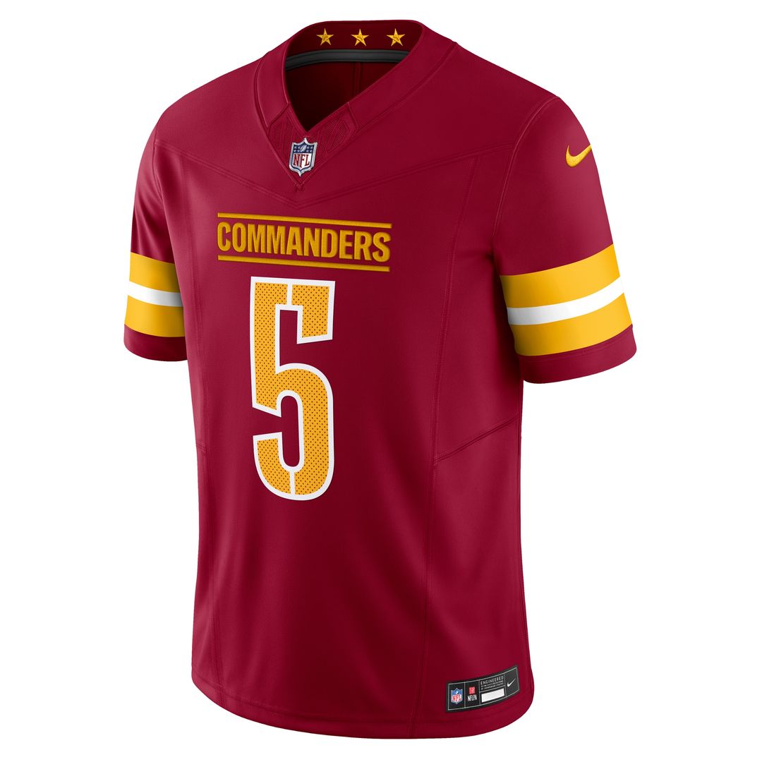 Jayden Daniels Washington Commanders Nike Vapor F.U.S.E. Limited Super Bowl Era Jersey - White