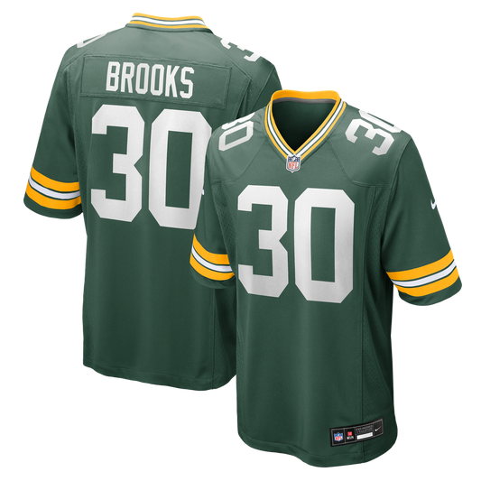 Chris Brooks Green Bay Packers Nike Team Game Jersey -  Green