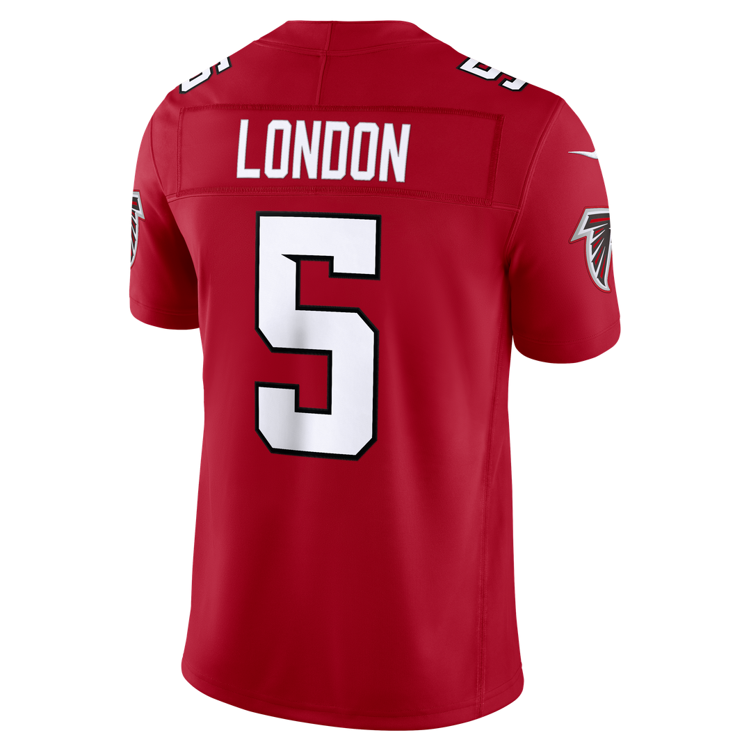 Drake London Atlanta Falcons Nike Vapor F.U.S.E. Stitched Limited Jersey - Red