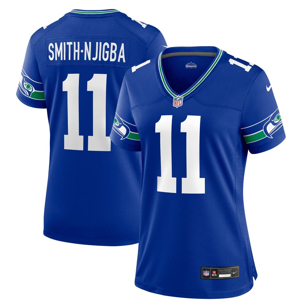 Jaxon Smith-Njigba Seattle Seahawks Nike Women's  Game Jersey -  College Navy