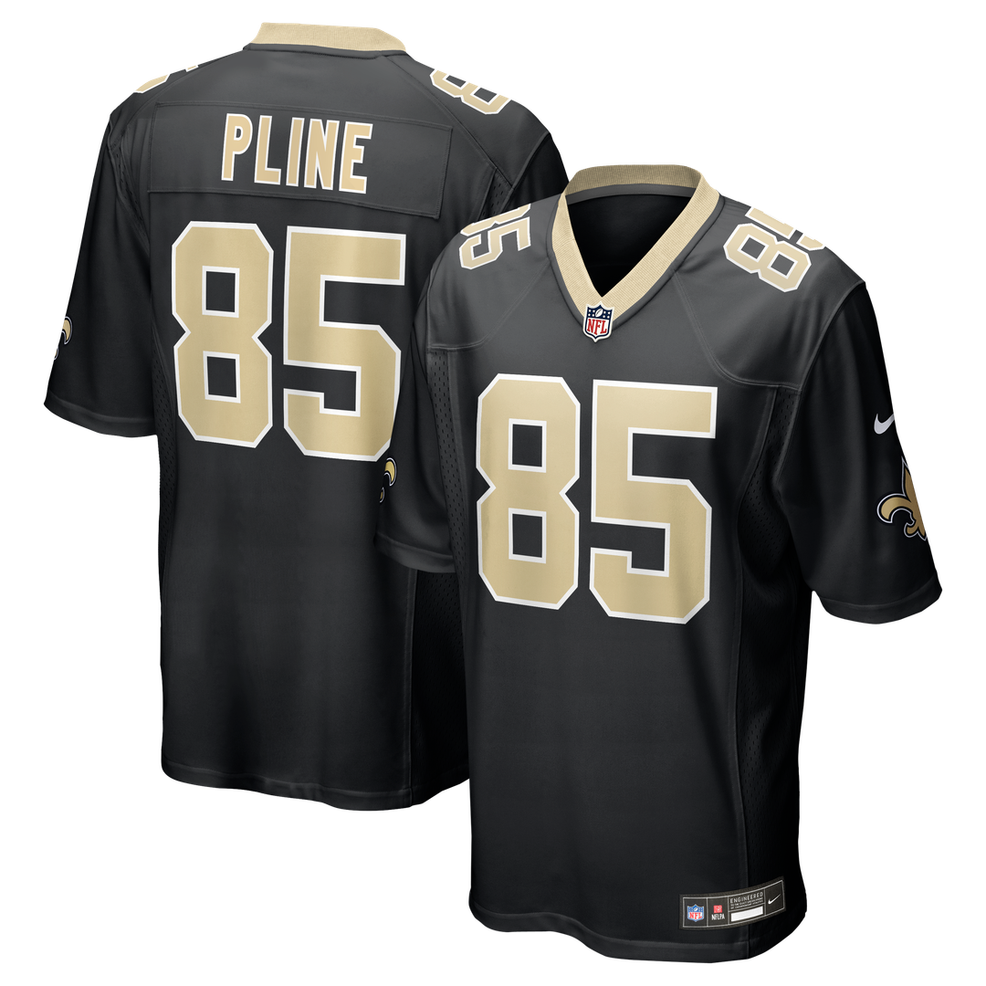 Mason Pline New Orleans Saints Nike Team Game Jersey -  Black