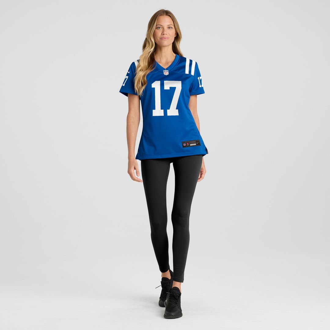 Daniel Jones Indianapolis Colts Nike Women's Alternate 2 Indiana Nights Game Jersey -  Heather Royal