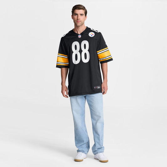 Pat Freiermuth Pittsburgh Steelers Nike Game Jersey - Black