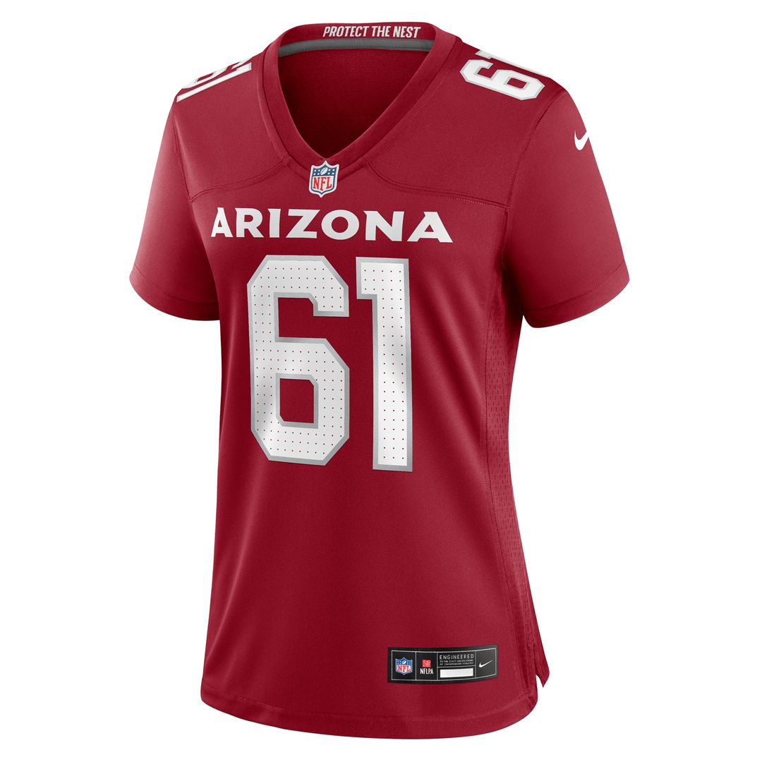 Carter O'Donnell Arizona Cardinals Nike Women's Team Game Jersey -  Cardinal