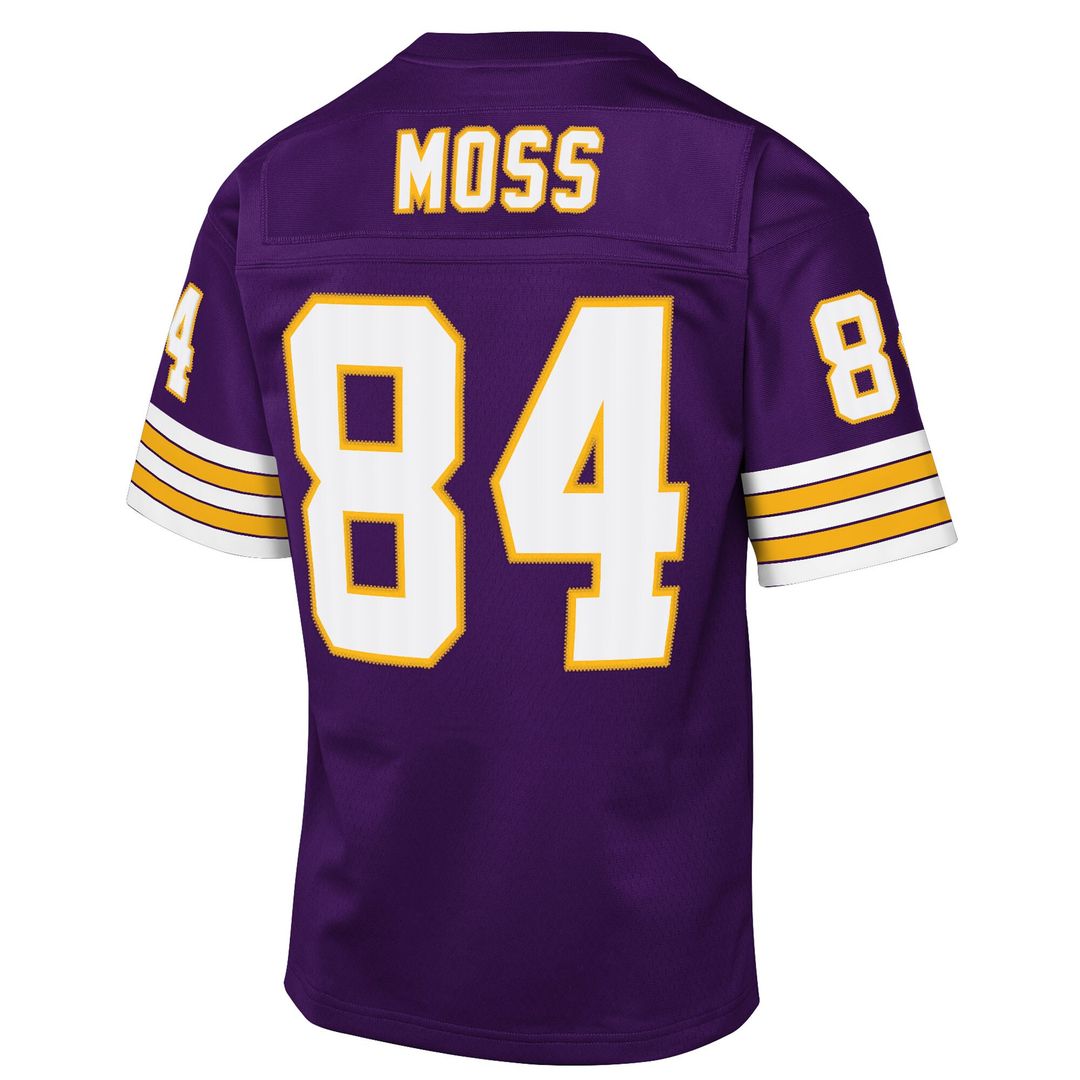 Randy Moss Minnesota Vikings Mitchell & Ness Youth 1998 Throwback Fashion Jersey - Purple