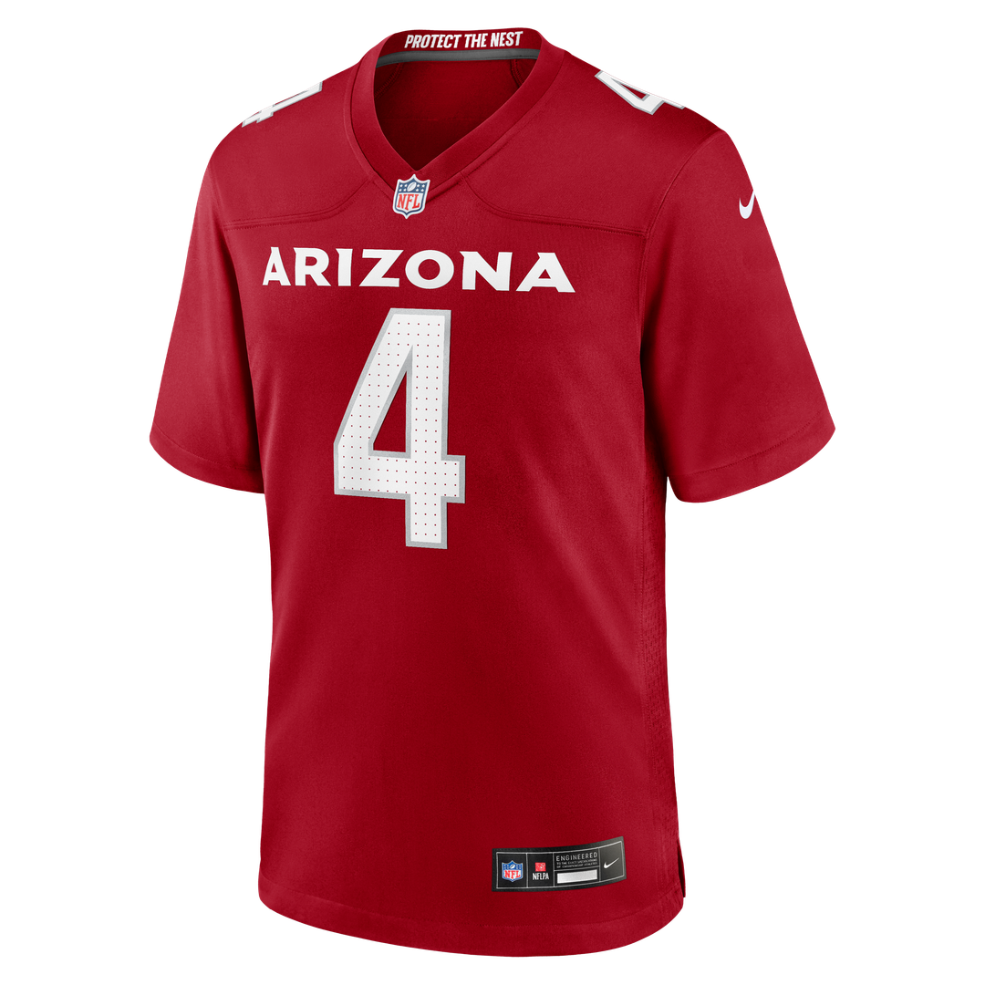 Jeremiyah Love Arizona Cardinals Nike Alternate Game Player Jersey - Black