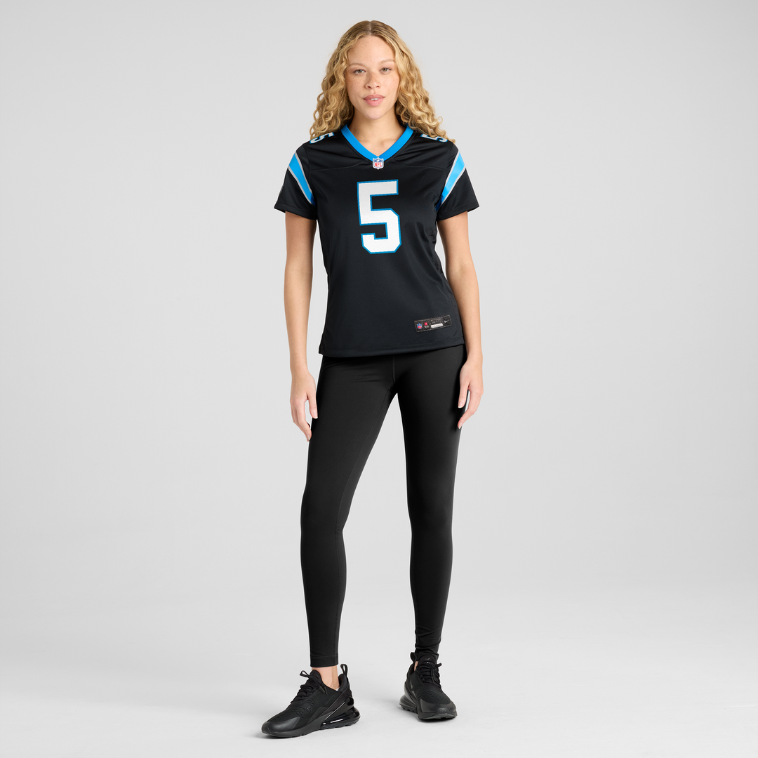 Jaelan Phillips Carolina Panthers Nike Women's Team Game Jersey -  Black