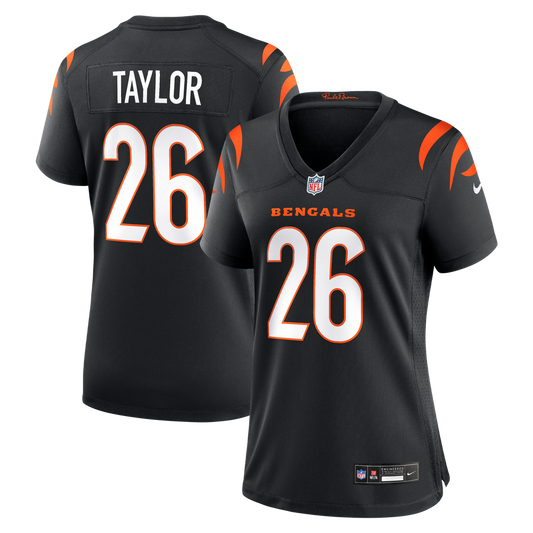 Ja'Sir Taylor Cincinnati Bengals Nike Women's Team Game Jersey -  Black