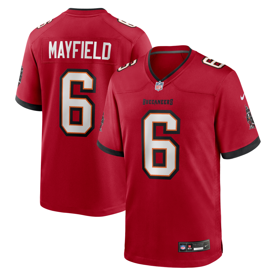 Baker Mayfield Tampa Bay Buccaneers Nike Alternate Game Player Jersey - Pewter