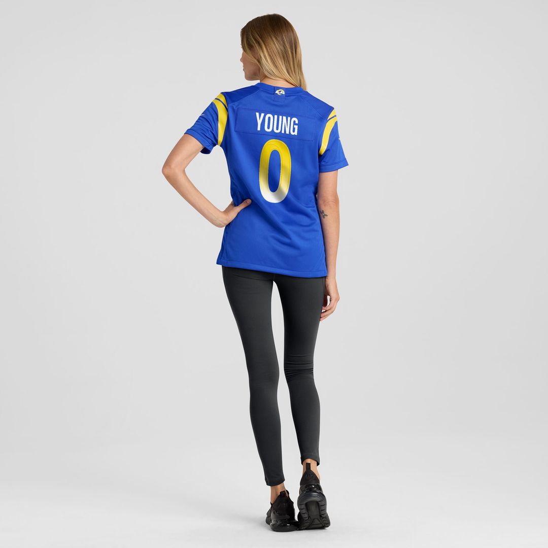Byron Young Los Angeles Rams Nike Women's Home Game Jersey - Royal