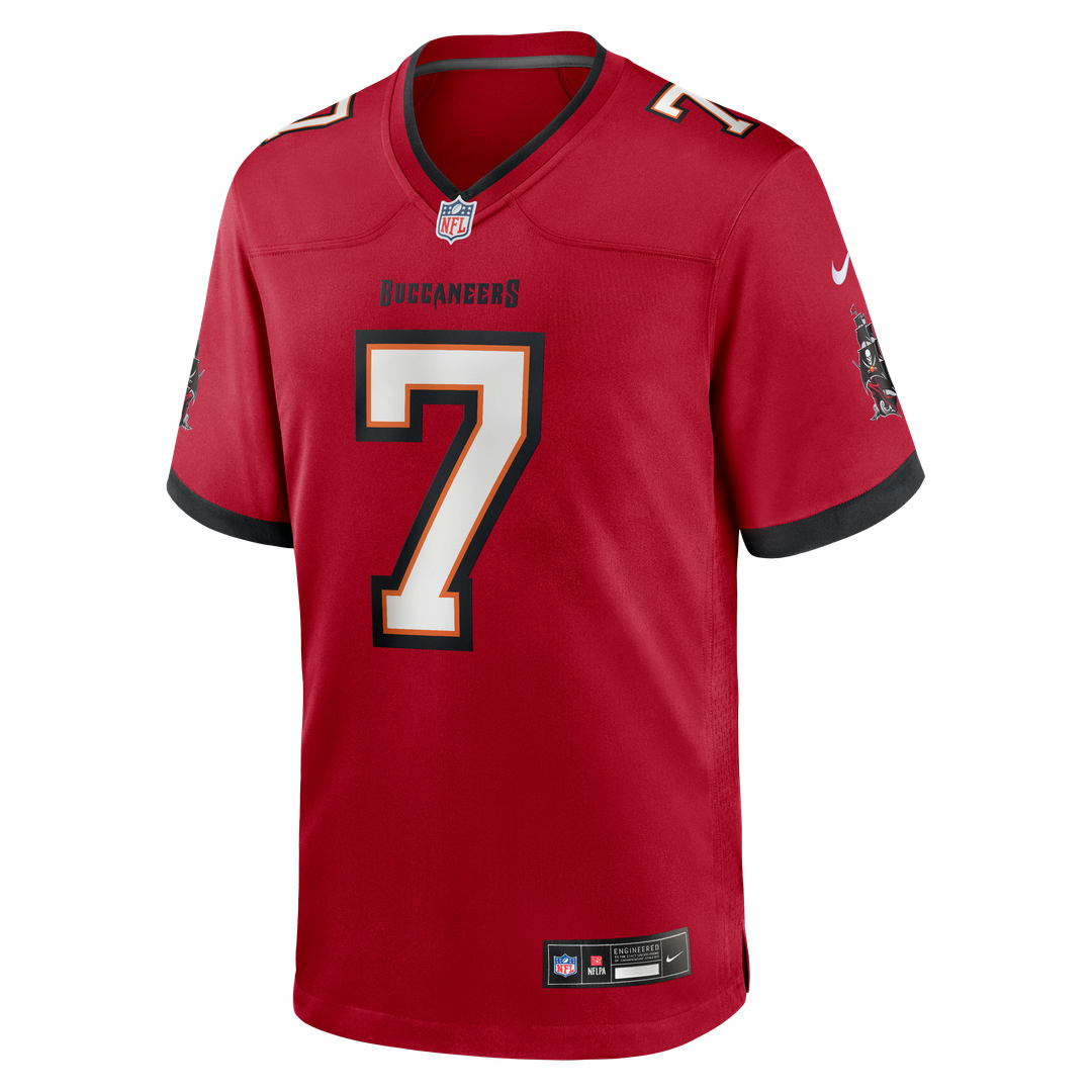 Bucky Irving Tampa Bay Buccaneers Nike Alternate Game Jersey -  Pewter
