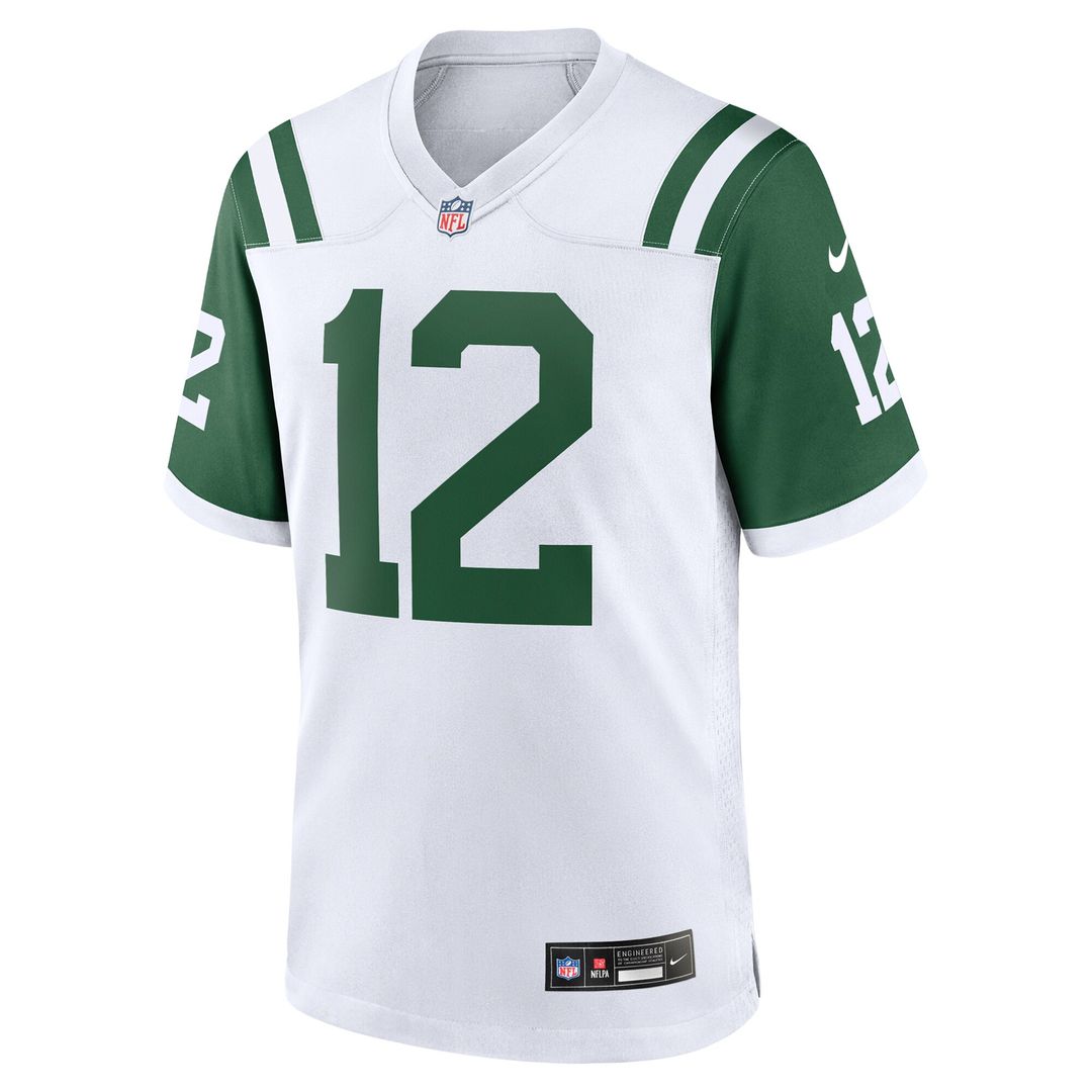 Joe Namath New York Jets Nike Alternate Retired Player Game Jersey - Legacy Black