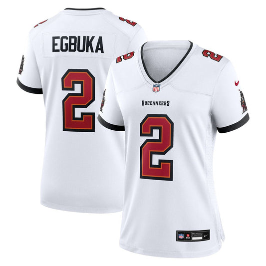 Emeka Egbuka  Tampa Bay Buccaneers Nike Women's  Game Jersey - White