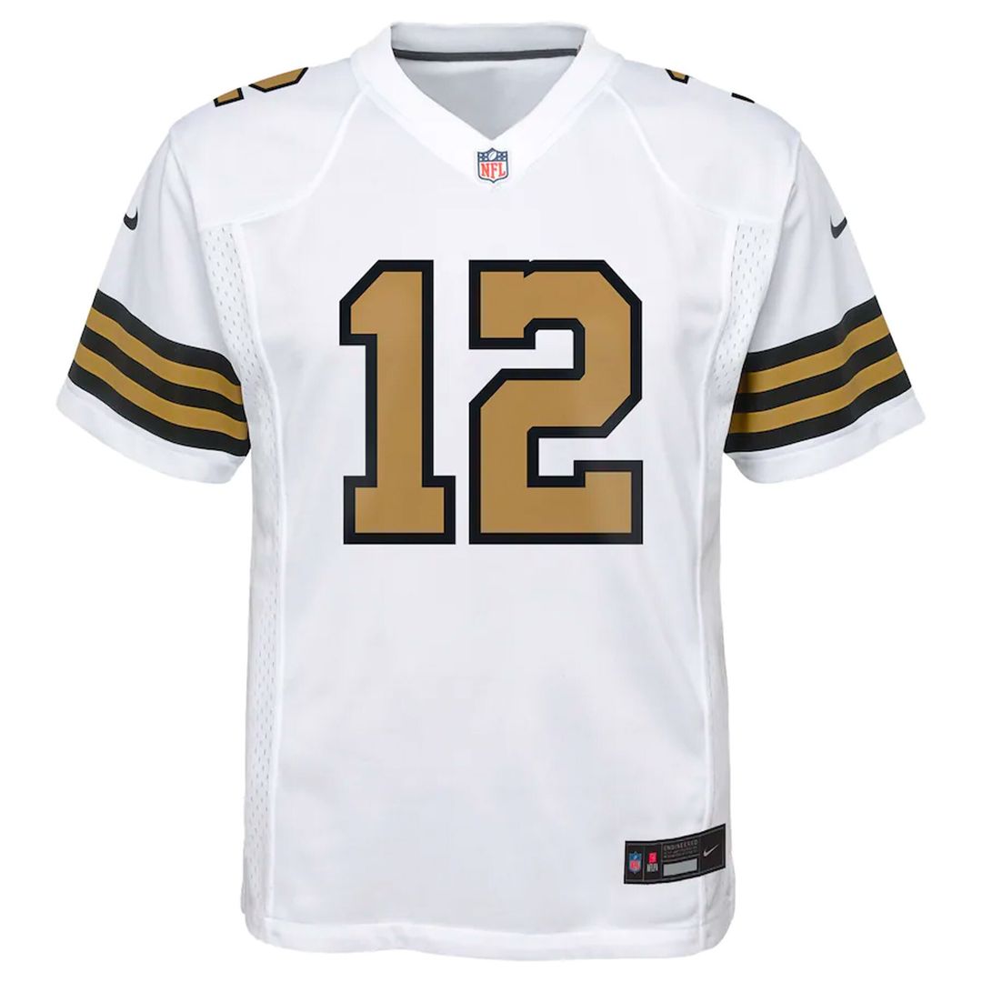 Chris Olave New Orleans Saints Nike Youth Game Jersey - Black
