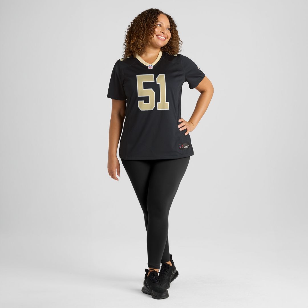 Cesar Ruiz New Orleans Saints Nike Women's Game Jersey - Black
