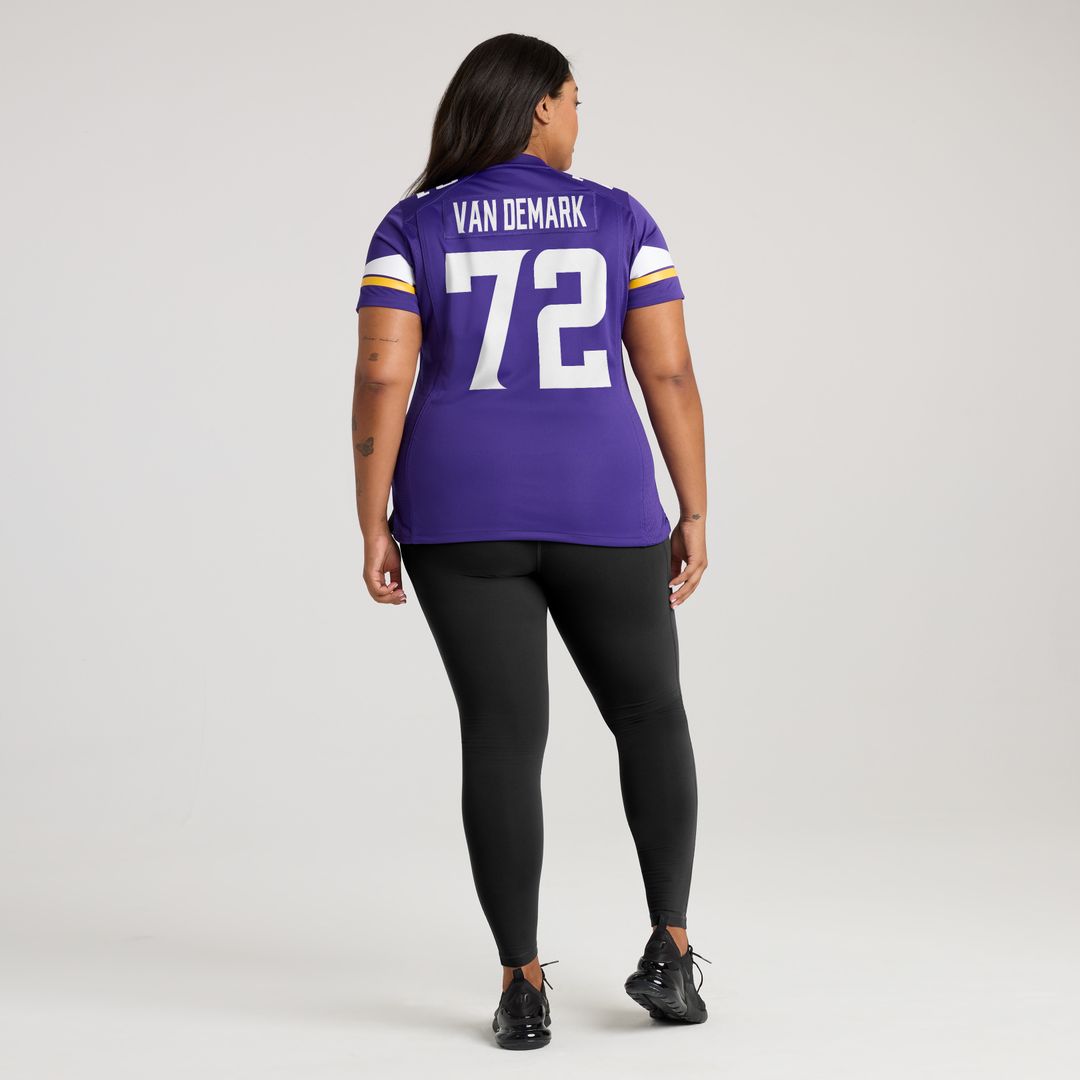 Ryan Van Demark Minnesota Vikings Nike Women's Team Game Jersey -  Purple
