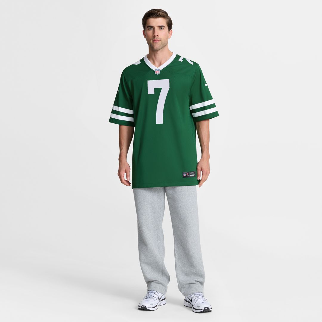Geno Smith New York Jets Nike Game Jersey - Legacy Green