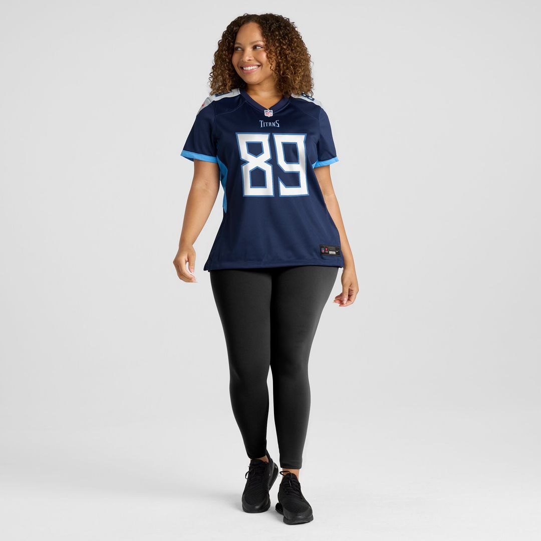 Frank Wycheck Tennessee Titans Nike Women's Game Retired Player Jersey - Navy