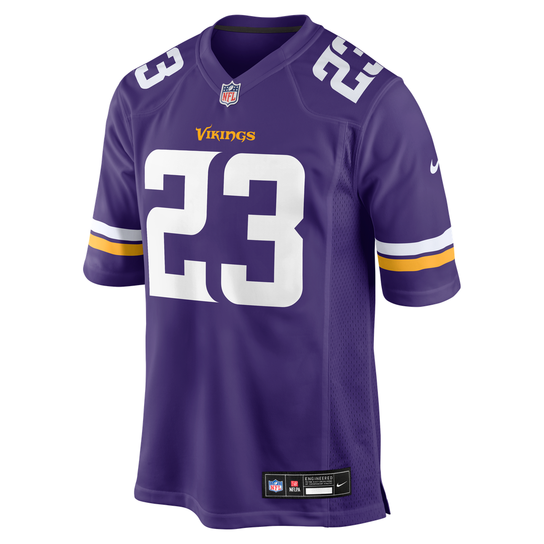 James Pierre Minnesota Vikings Nike Team Game Jersey -  Purple