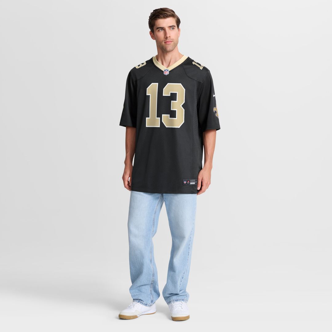 Velus Jones Jr. New Orleans Saints Nike Team Game Jersey -  Black