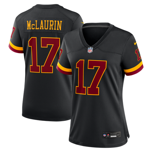 Terry McLaurin Washington Commanders Nike Women's Hail Raiser Alternate Game Jersey - Black