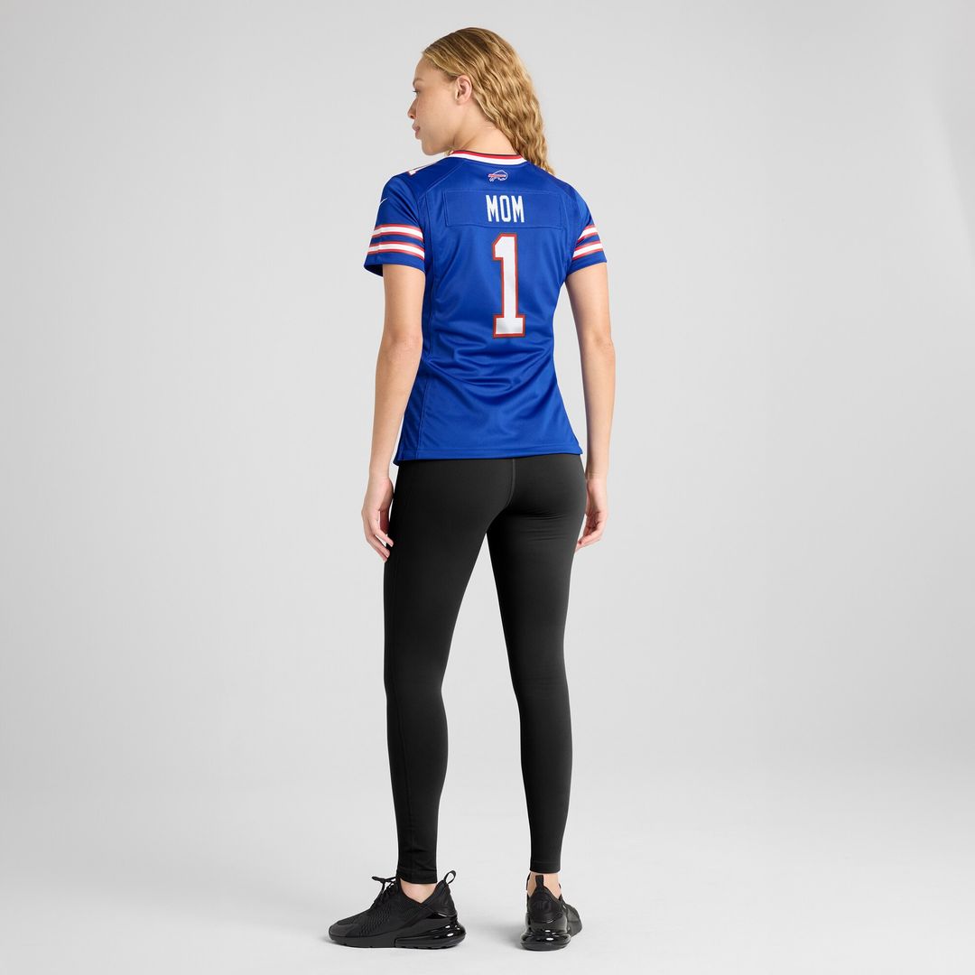 Number 1 Mom Buffalo Bills Nike Women's Game Jersey - Royal
