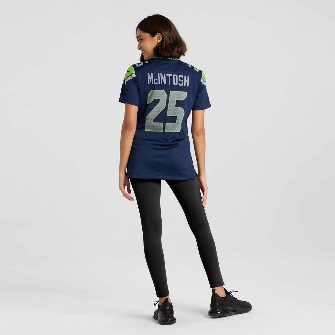 Kenny McIntosh Seattle Seahawks Nike Women's Team Game Jersey -  College Navy