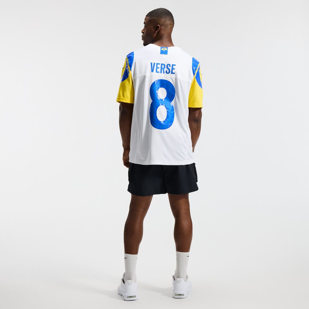 Jared Verse Los Angeles Rams Nike Vapor F.U.S.E. Stitched Limited Jersey - Royal