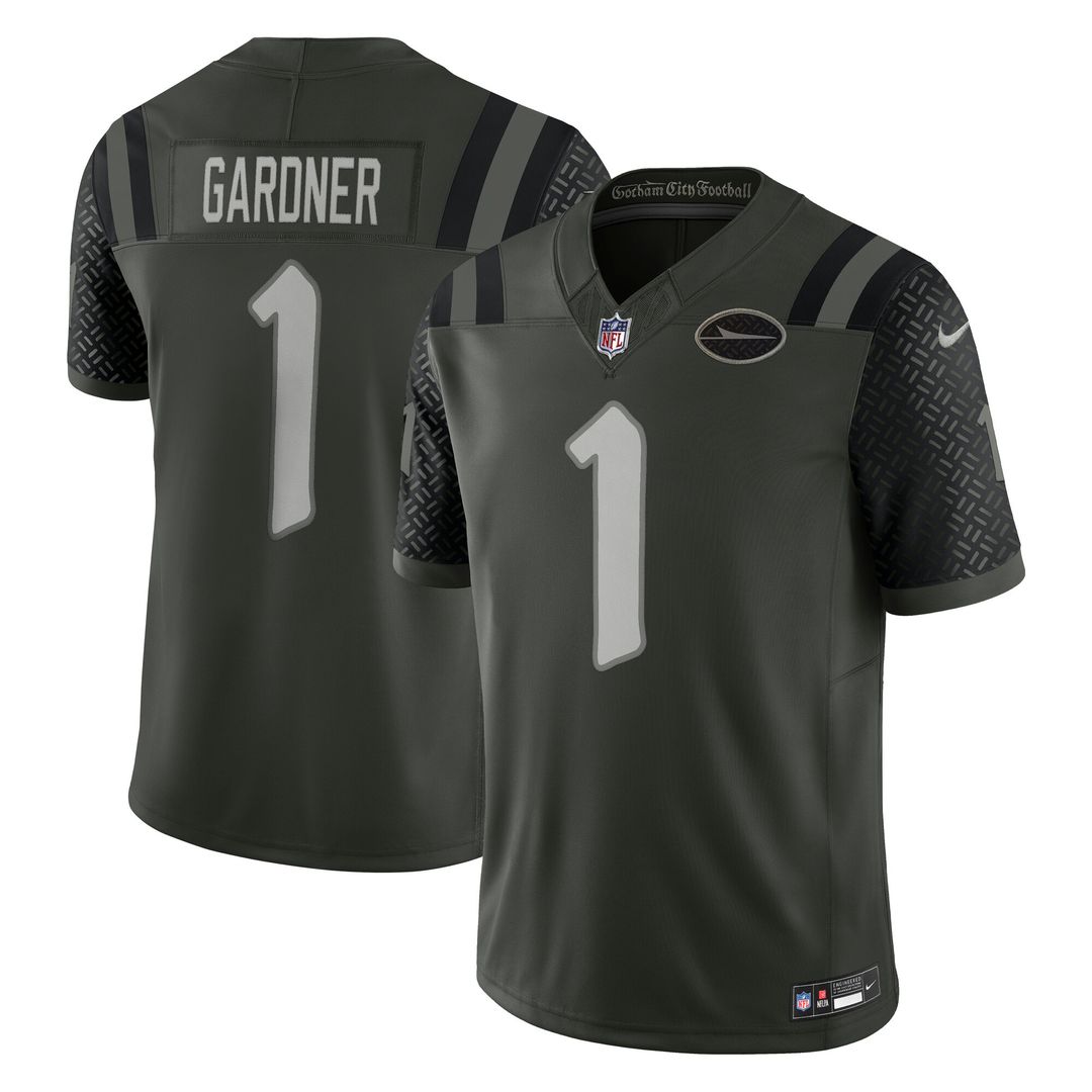 Ahmad Sauce Gardner New York Jets Nike 2025 Rivalries Collection Stitched Limited Jersey - Gotham Green