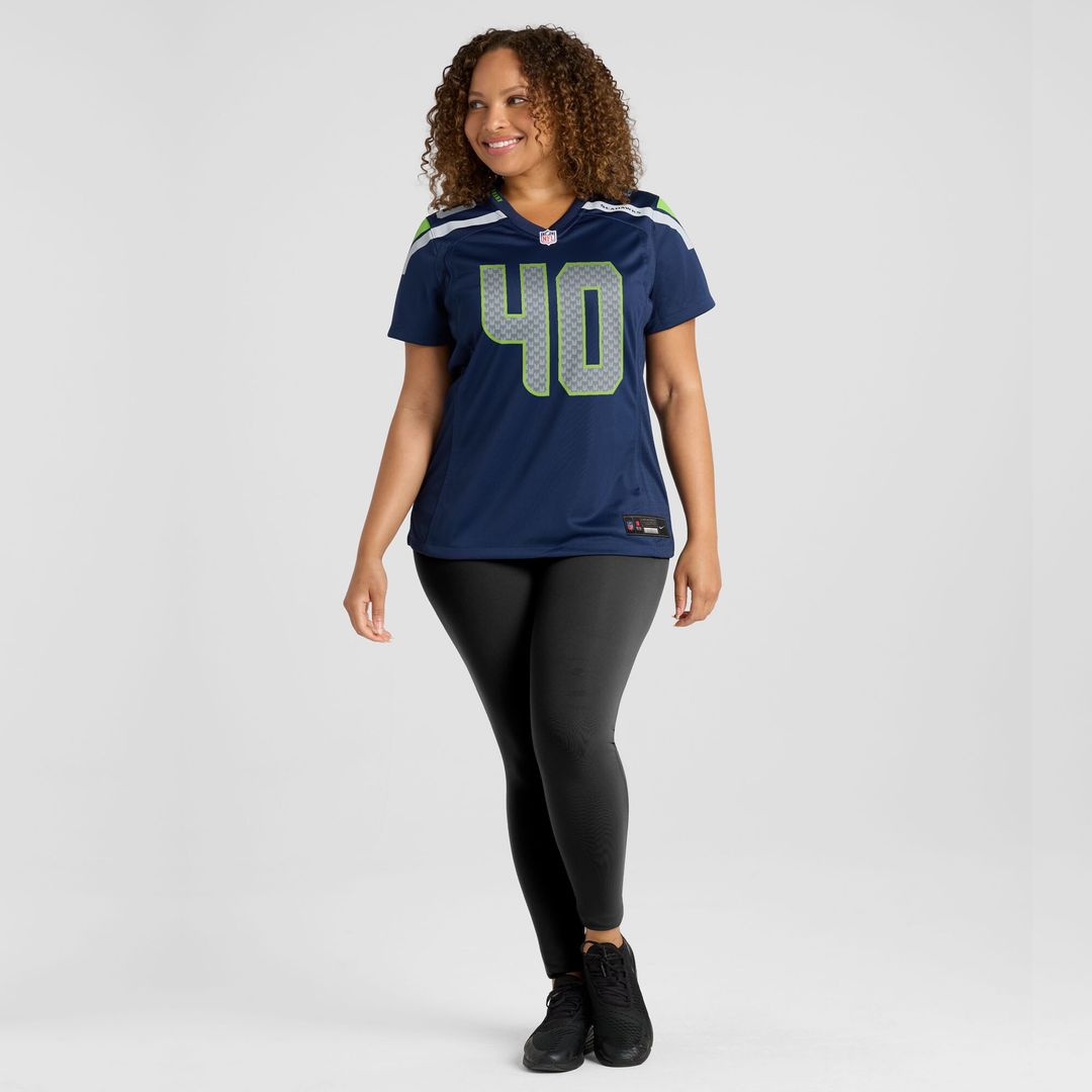 Robbie Ouzts Seattle Seahawks Nike Women's Team Game Jersey -  College Navy
