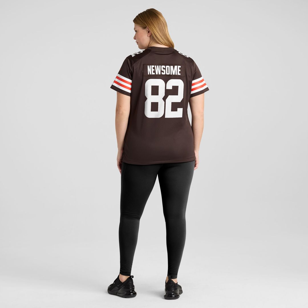 Ozzie Newsome Cleveland Browns Nike Women's Game Retired Player Jersey - Brown
