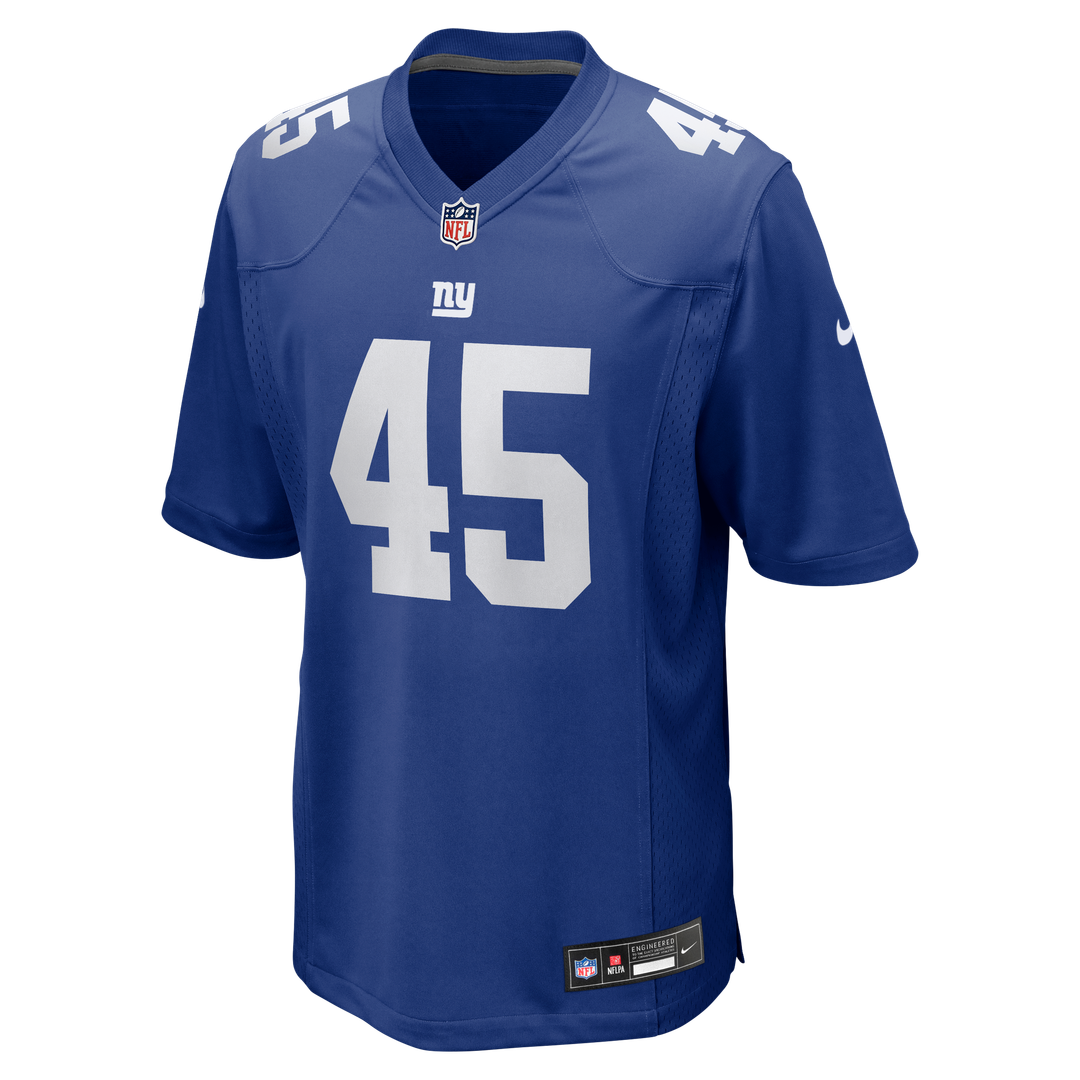 Patrick Ricard New York Giants Nike Team Game Jersey -  Royal