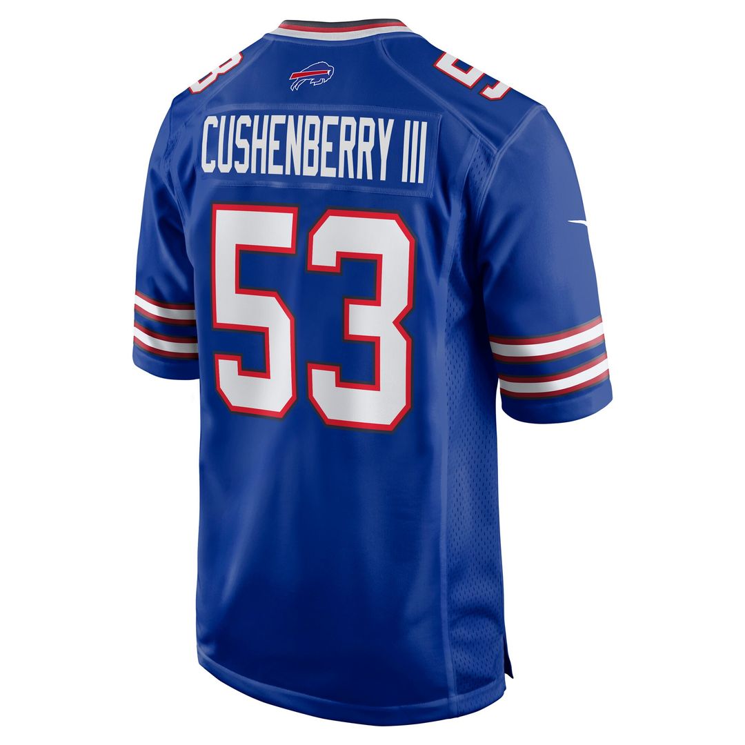 Lloyd Cushenberry III Buffalo Bills Nike Team Game Jersey -  Royal