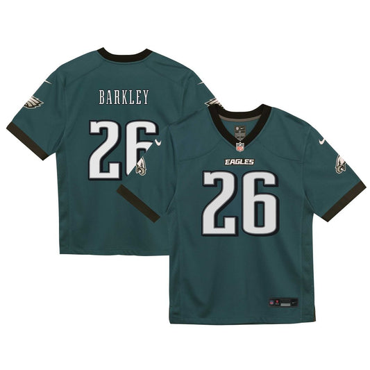 Saquon Barkley Philadelphia Eagles Nike Toddler Team Game Jersey - Midnight Green