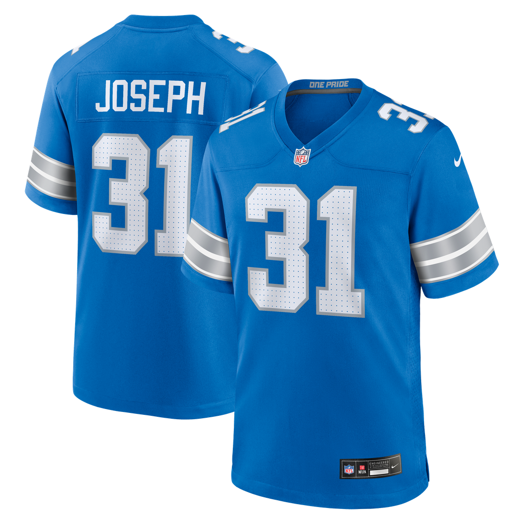 Kerby Joseph Detroit Lions Nike Alternate Game Jersey - Black