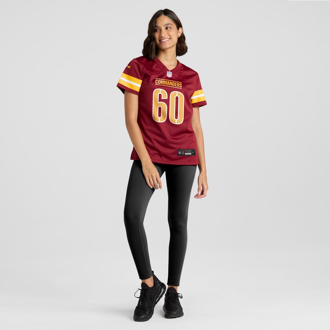 Michael Deiter Washington Commanders Nike Women's Team Game Jersey -  Burgundy