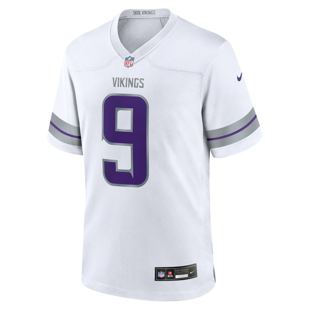 J.J. McCarthy Minnesota Vikings Nike Youth Game Jersey - Purple