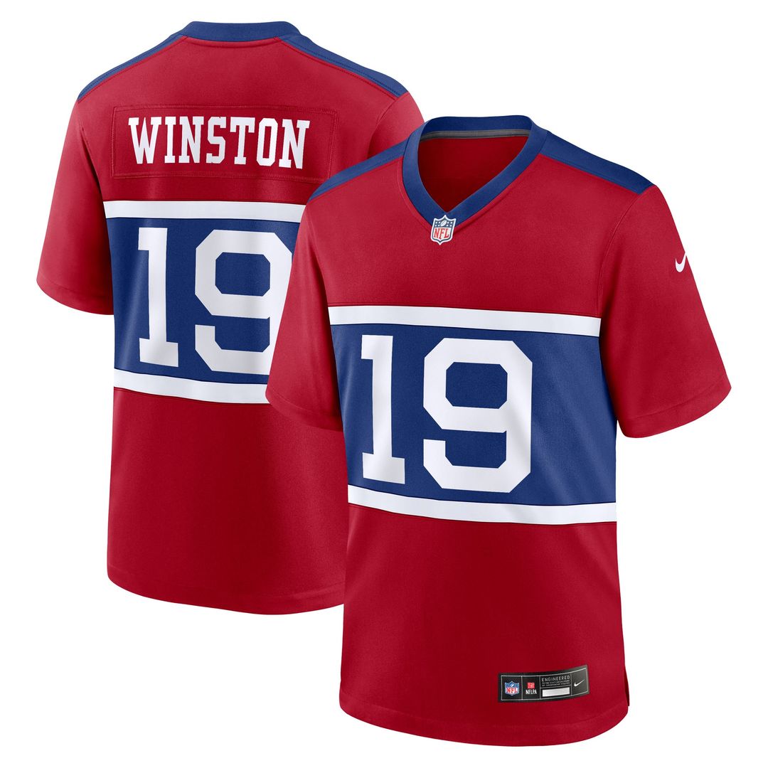 Jameis Winston New York Giants Nike Team Game Jersey -  Royal