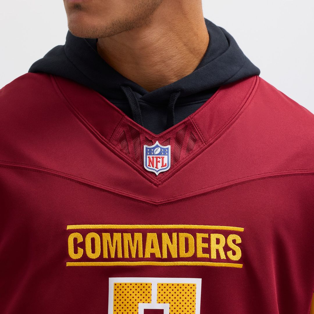 Jayden Daniels Washington Commanders Nike Vapor F.U.S.E. Limited Jersey - Black