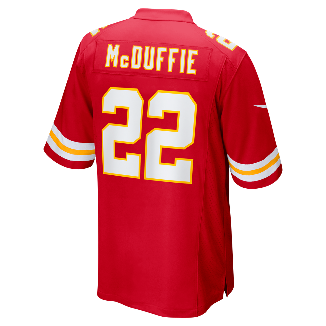Trent McDuffie Kansas City Chiefs Nike  Game Jersey -  Red
